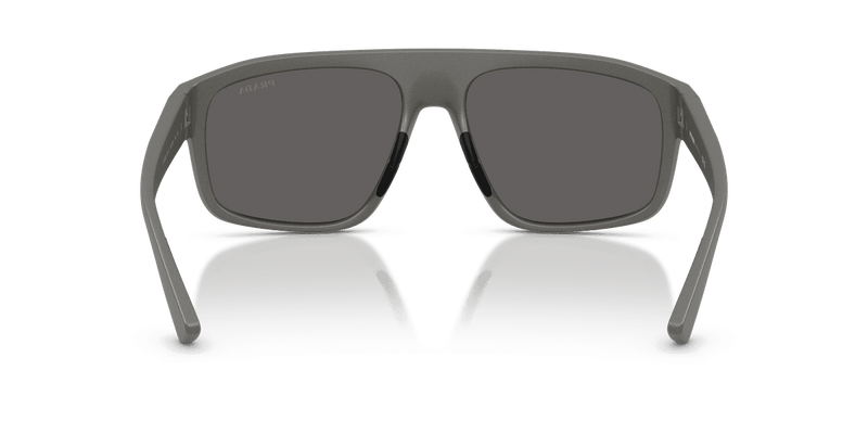 Prada Linea Rossa PS B02S in Metal Grey / Grey Mirror Silver (16X7W1) - Front View