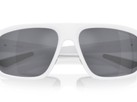 Matte White / Light Blue Mirror Silver (AAI40A)