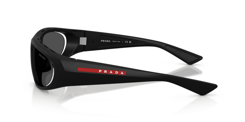 Prada Linea Rossa PS B03S in Matte Black / Dark Grey (1BO06F) - Alternate View