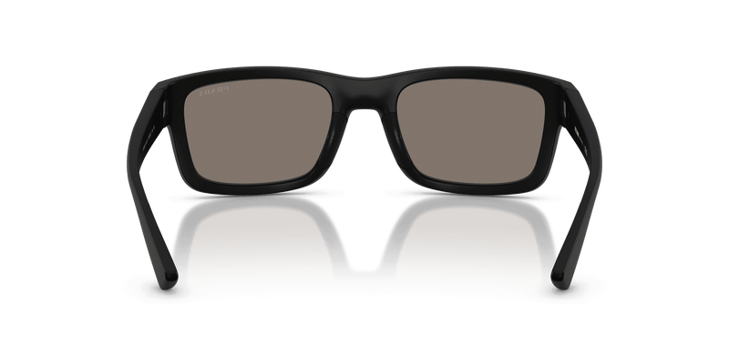 Prada Linea Rossa PS B10S in Matte Black / Light Grey Mirror Silver (1BO80Z) - Alternate View