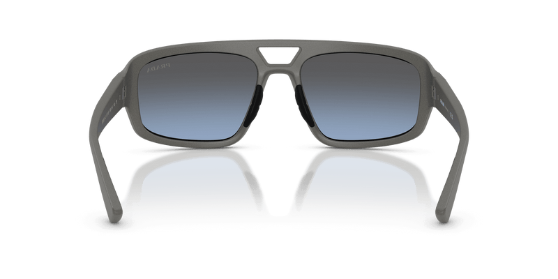Prada Linea Rossa PS B11SU in Metal Grey / Light Blue Mirror Silver Gradient (16X11A) - Alternate View