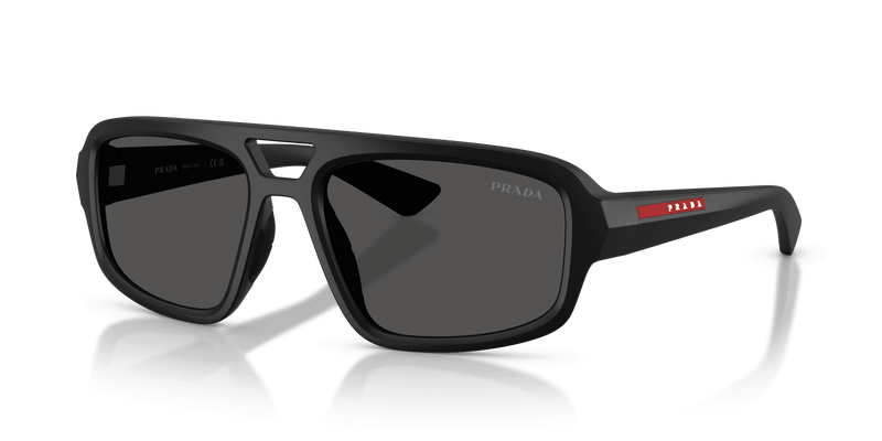 Prada Linea Rossa PS B11SU in Matte Black / Dark Grey (1BO08Z) - Alternate View