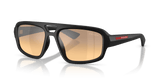 Matte Black / Orange Mirror Silver Gradient (1BO40Z)
