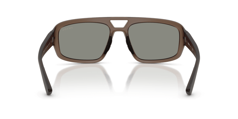 Prada Linea Rossa PS B11SU in Frosted Brown / Red/Blue (29F21A) - Alternate View
