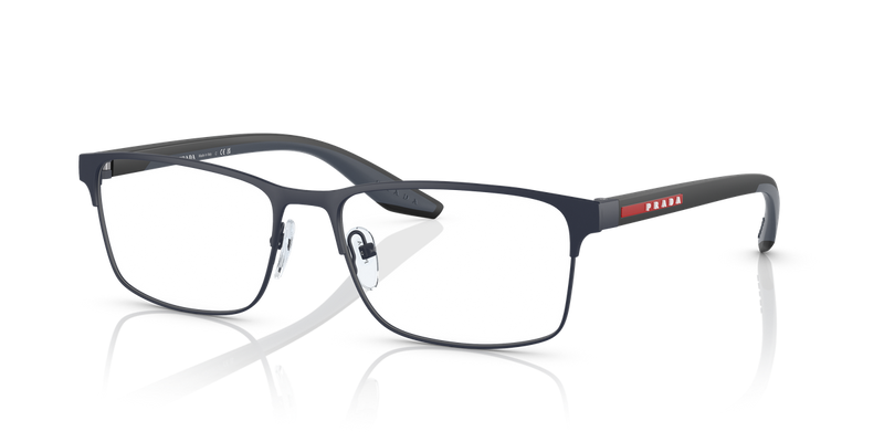 Prada Linea Rossa PS 50PV in Rubber Blue / Demo Lens (TFY1O1) - Alternate View
