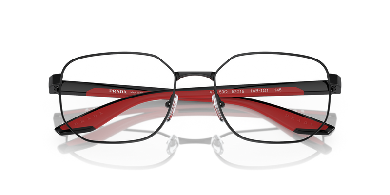 Prada Linea Rossa PS 50QV in Black / Demo Lens (1AB1O1) - Side View
