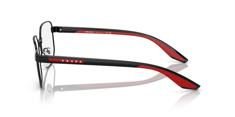 Prada Linea Rossa PS 50QV in Black / Demo Lens (1AB1O1) - Back View