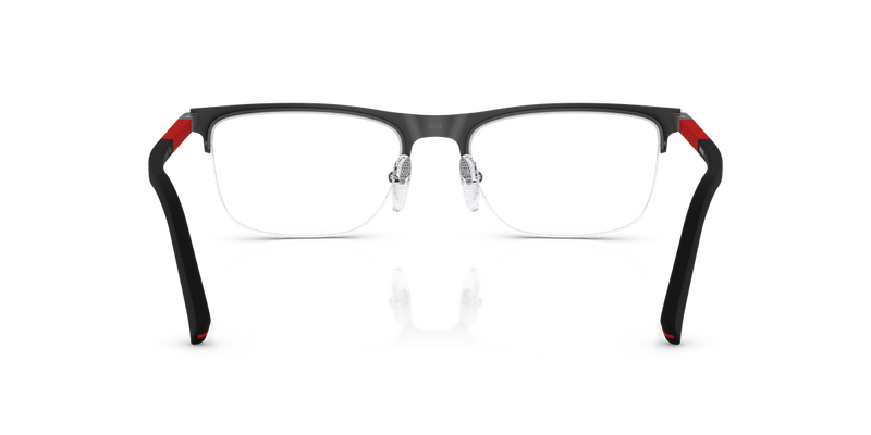 Prada Linea Rossa PS 50RV in Grey Rubber / Demo Lens (06P1O1) - Temple Detail