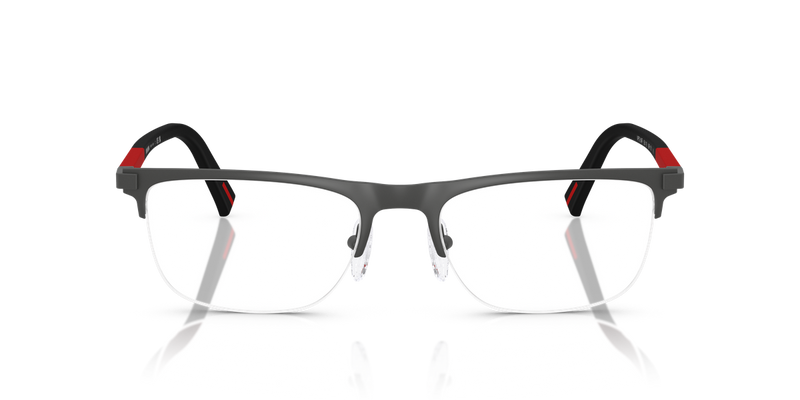 Prada Linea Rossa PS 50RV in Grey Rubber / Demo Lens (06P1O1) - Alternate View