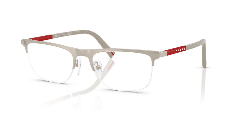 Prada Linea Rossa PS 50RV in Matte Champagne / Demo Lens (18X1O1) - Alternate View