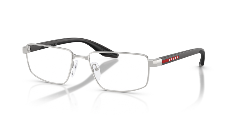 Prada Linea Rossa PS 52RV in Silver / Demo Lens (1BC1O1) - Front View