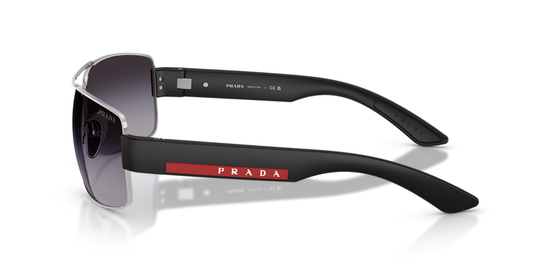 Prada Linea Rossa PS B52S in Silver / Grey Gradient (1BC09U) - Alternate View