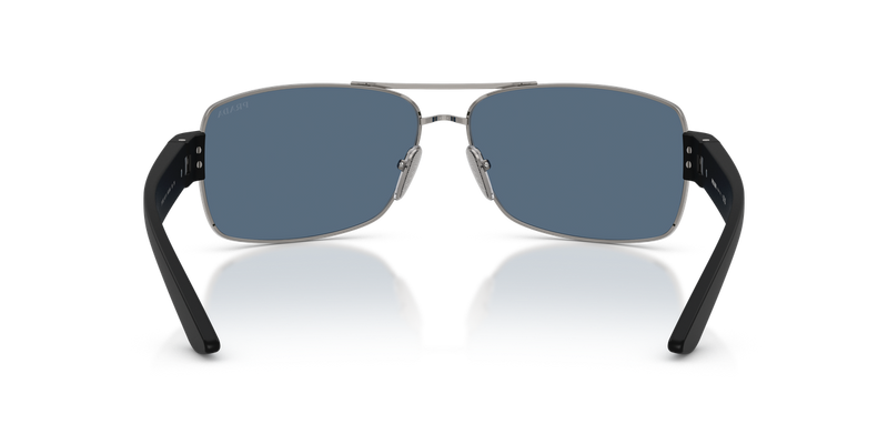 Prada Linea Rossa PS B52S in Gunmetal / Dark Blue (5AV06A) - Alternate View