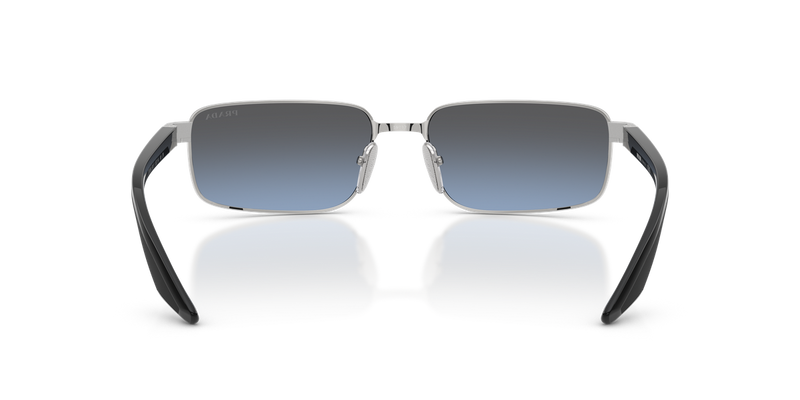 Prada Linea Rossa PS B54S in Silver / Blue/Silver Mirror (1BC11A) - Alternate View