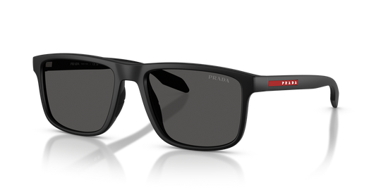 Prada Linea Rossa PSC01SF - Matte Black / Dark Grey (12P08Z)