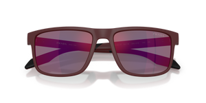 Matte Brown / Dark Grey Mirror Red (29U21E)