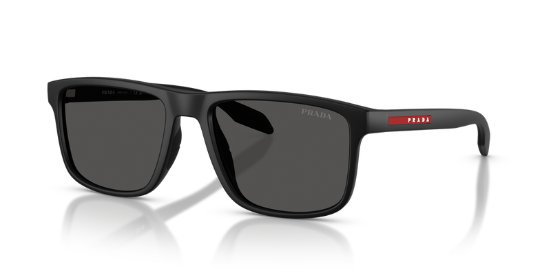 Prada Linea Rossa PSC01S in Matte Black - Front View