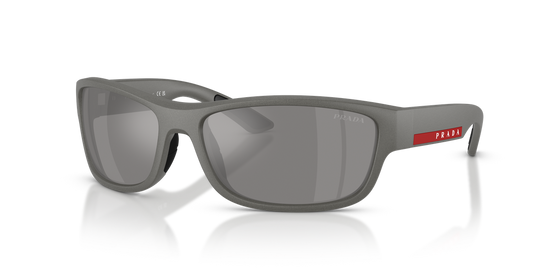 Prada Linea Rossa PSC04S - Metal Grey / Grey Mirror Silver (16X7W1)