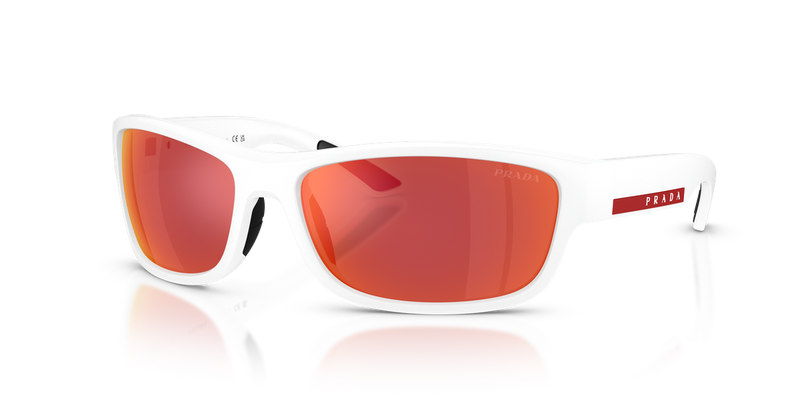 Prada Linea Rossa PSC04S in Matte White - Alternate View