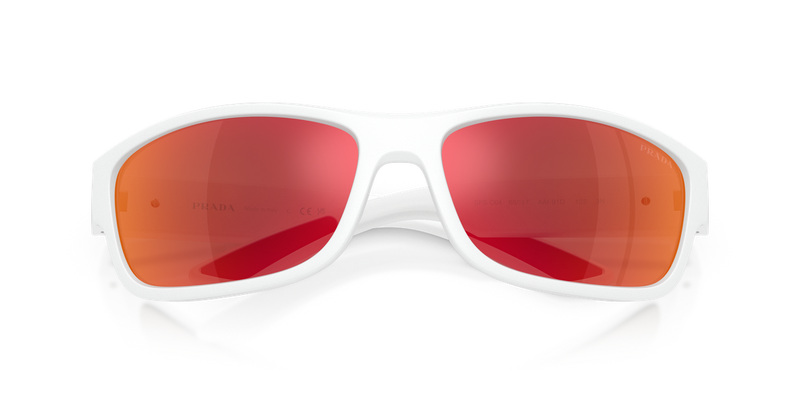 Prada Linea Rossa PSC04S in Matte White - Alternate View