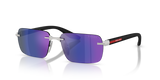 Silver / Dark Blue Mirror Violet Tuning (1BC05U)