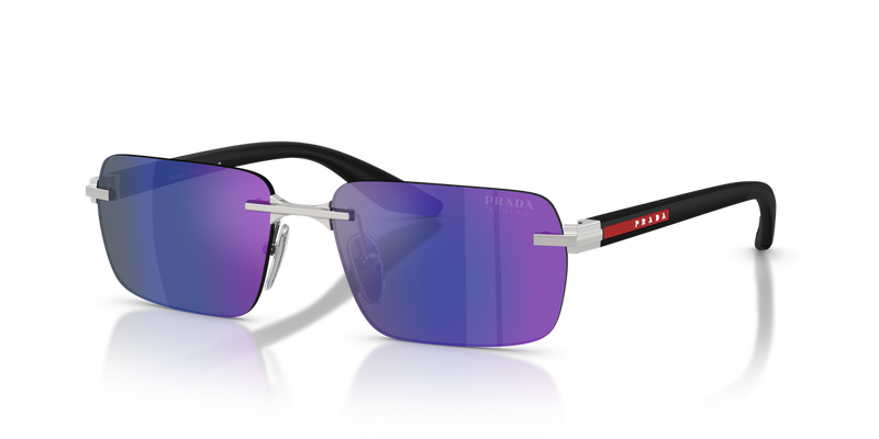 Prada Linea Rossa PSC52S in Silver - Alternate View