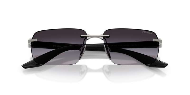 Prada Linea Rossa PSC52S in Matte Black - Alternate View