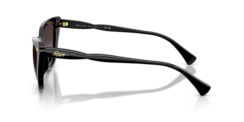 Ralph RA5346U in Shiny Black / Grey Gradient (50018G) - Back View