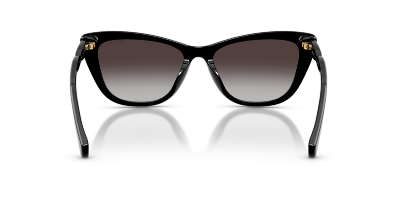 Ralph RA5346U in Shiny Black / Grey Gradient (50018G) - Temple Detail