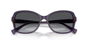 Blue Transparent / Gradient Grey Polarized (6345T3)