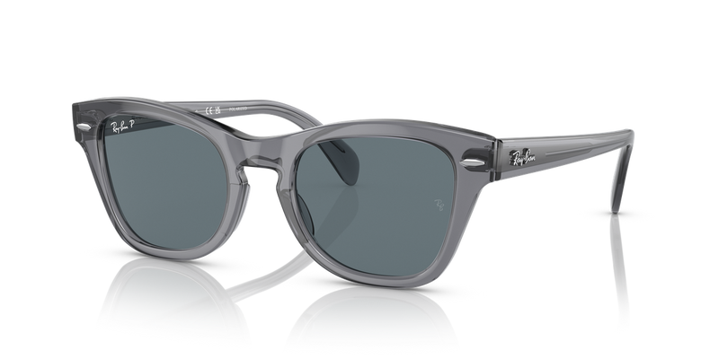 Ray-Ban RB0707S in Transparent Grey - Front View