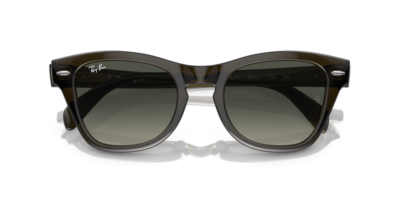 Ray-Ban RB0707S in Transparent Olive Green - Alternate View
