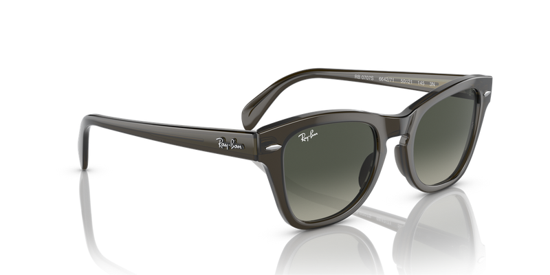Ray-Ban RB0707S in Transparent Olive Green - Alternate View