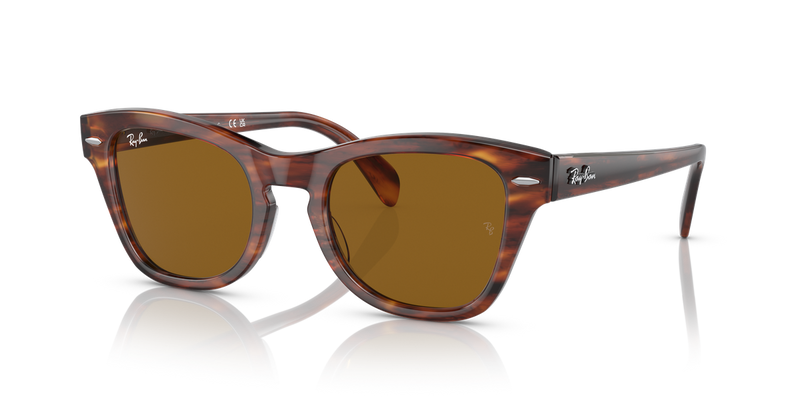 Ray-Ban RB0707S in Striped Havana - Alternate View
