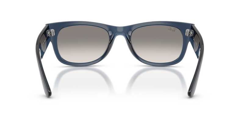 Ray-Ban MEGA WAYFARER II in Transparent Dark Blue - Alternate View