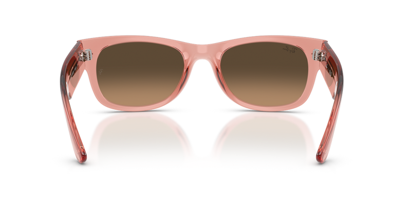 Ray-Ban MEGA WAYFARER II in Transparent Pink - Alternate View