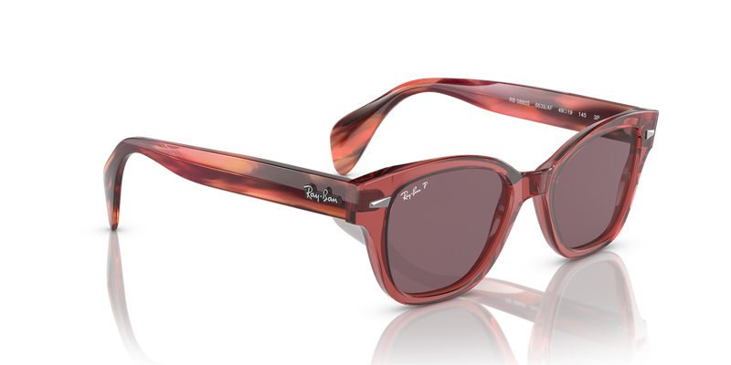 Ray-Ban RB0880S in Transparent Pink - Alternate View