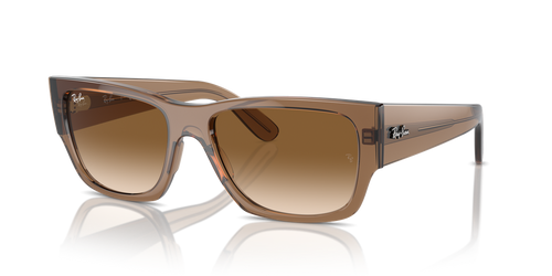 Transparent Light Brown / Clear & Brown (664051)