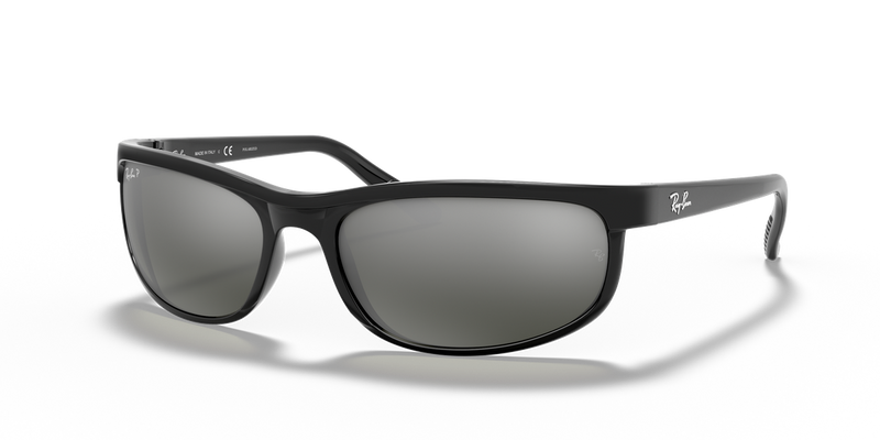 Ray-Ban PREDATOR 2 in Black / Grey Polarized (601/W1) - Front View