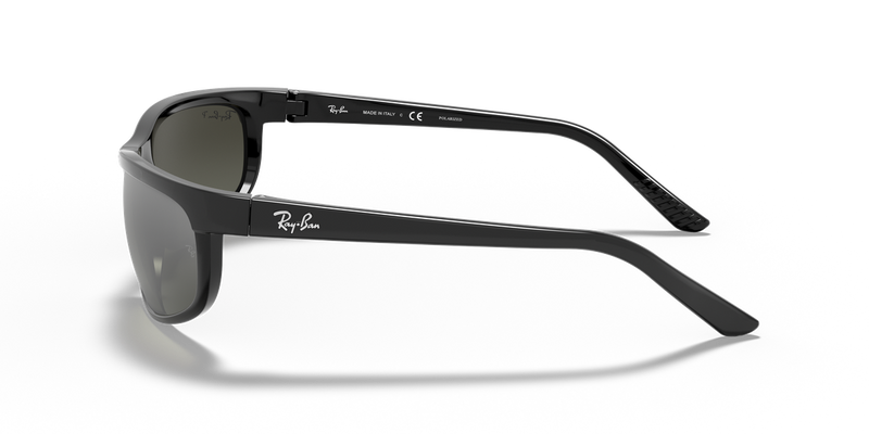 Ray-Ban PREDATOR 2 in Black / Grey Polarized (601/W1) - Back View