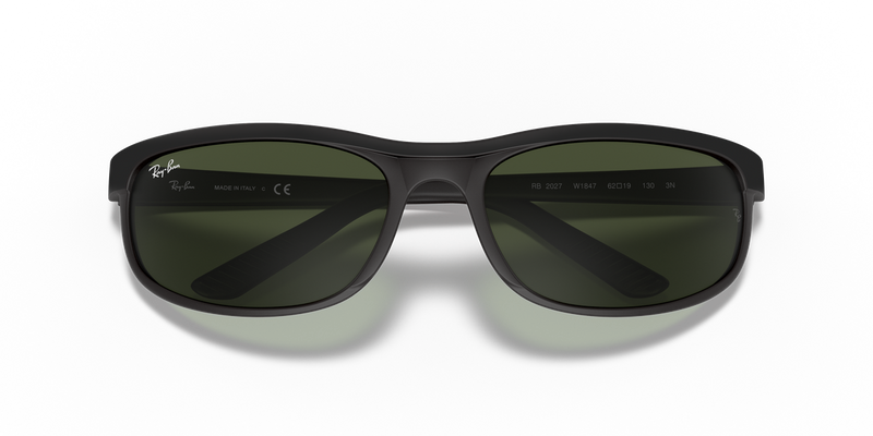 Ray-Ban PREDATOR 2 in Black / G-15 Green (W1847) - Alternate View