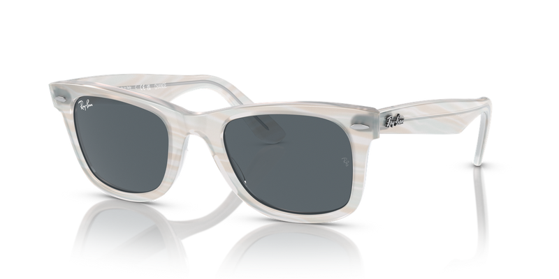 Ray-Ban WAYFARER in Photo Striped Light Blue - Alternate View