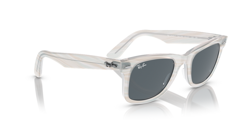 Ray-Ban WAYFARER in Photo Striped Light Blue - Alternate View