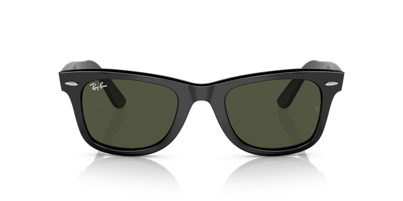 Ray-Ban WAYFARER RB2140 in Black / Green (135831) - Alternate View