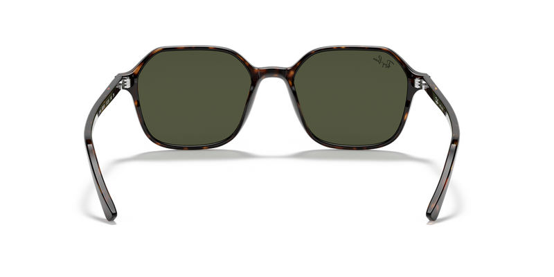Ray-Ban JOHN in Tortoise - Temple Detail