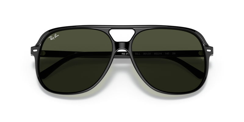 Ray-Ban BILL in Black / G-15 Green (901/31) - Alternate View
