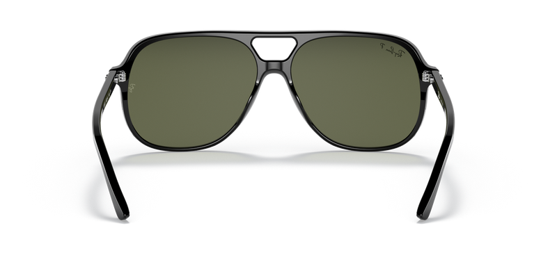 Ray-Ban BILL in Black / G-15 Green Polarized (901/58) - Alternate View