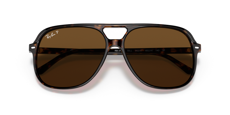 Ray-Ban BILL in Havana / Brown Polarized (902/57) - Alternate View