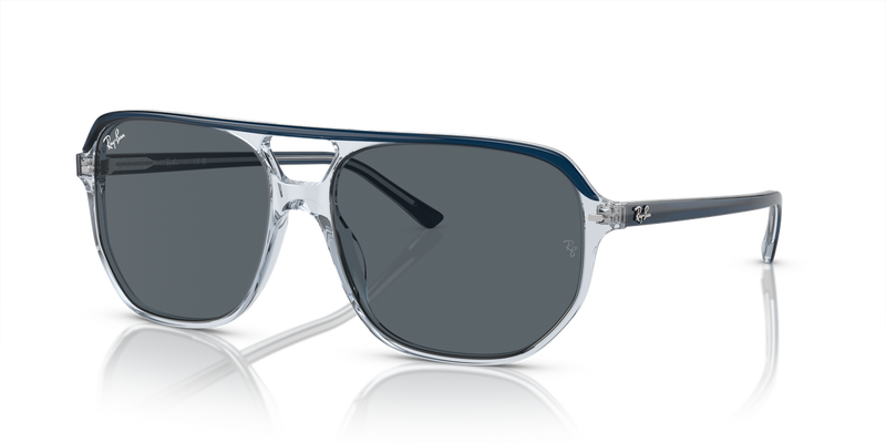 Ray-Ban BILL ONE in Blue On Transparent Blue / Blue (1397R5) - Alternate View