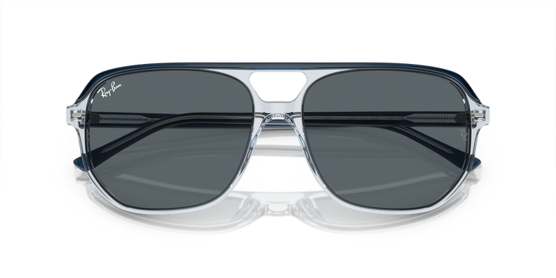 Ray-Ban BILL ONE in Blue On Transparent Blue / Blue (1397R5) - Alternate View